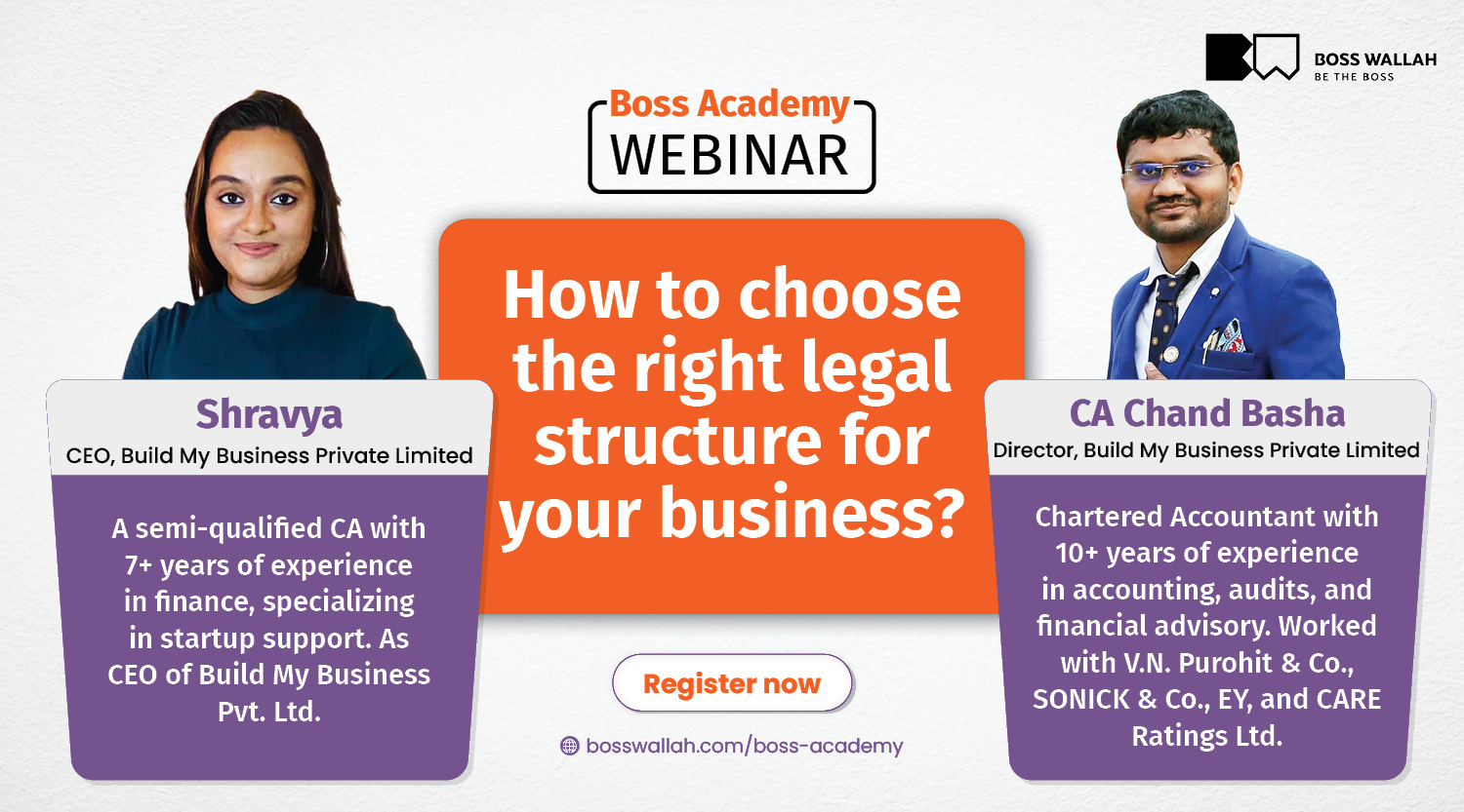 How to choose the right legal structure for your business