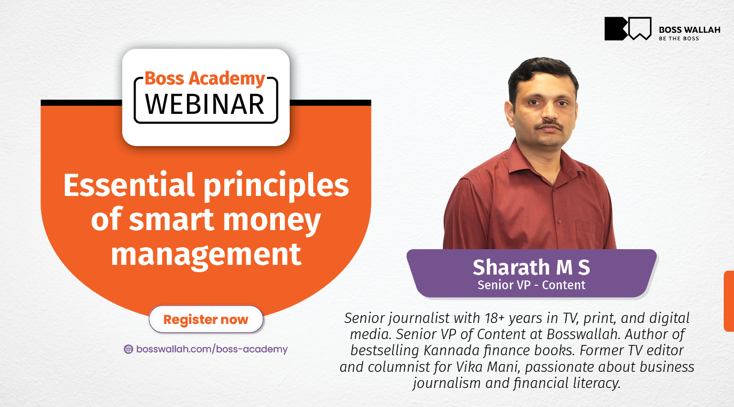 Essential principles of smart money management