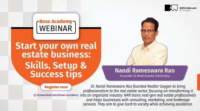 Start your own real estate business: Skills, setup & success tips