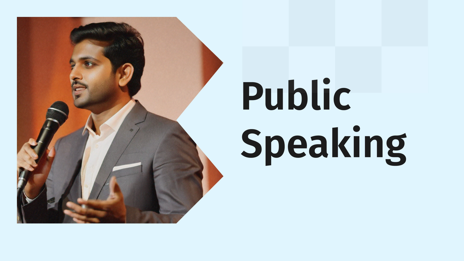 Public speaking course video