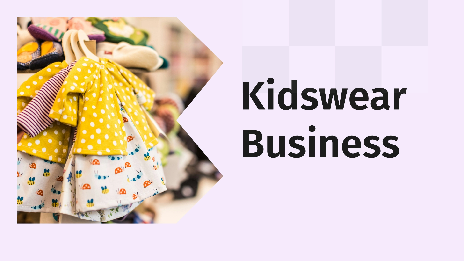 Kids apparel business course video