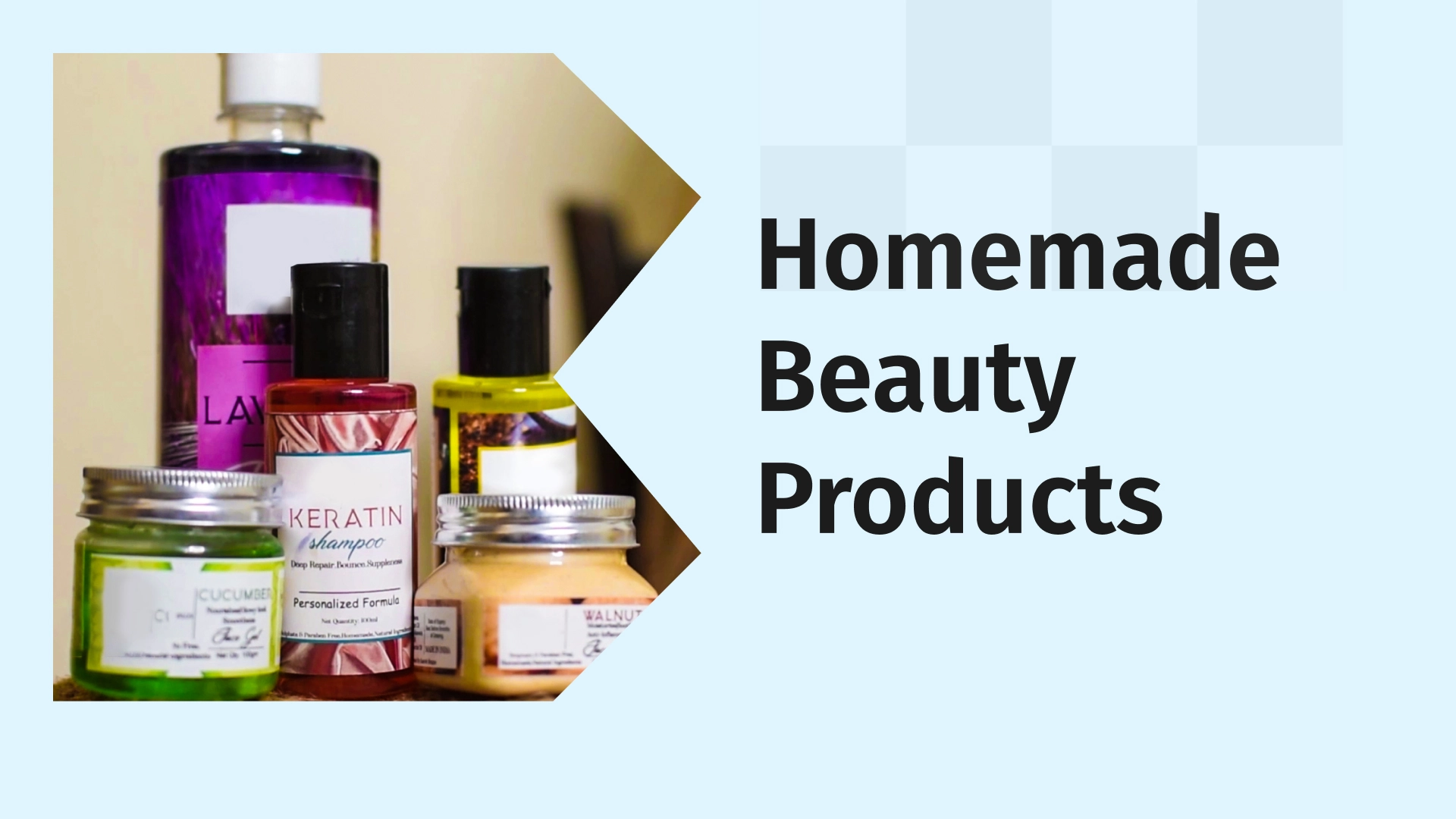 Home Made Beauty Products business video